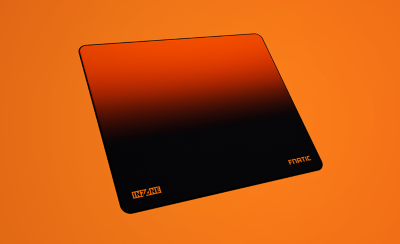 Fnatic 黑橘漸層配色展示