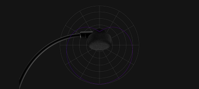 Clear voice with adjustable cardioid mic
