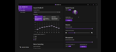Intuitive EQ with INZONE Hub and Sound Connect app