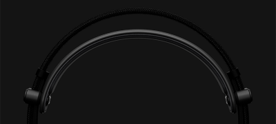 Freely adjustable headband for perfect fit
