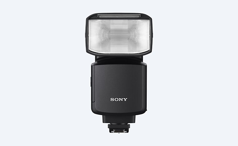 Front view of Sony HVL-F60RM2 external wireless radio flash