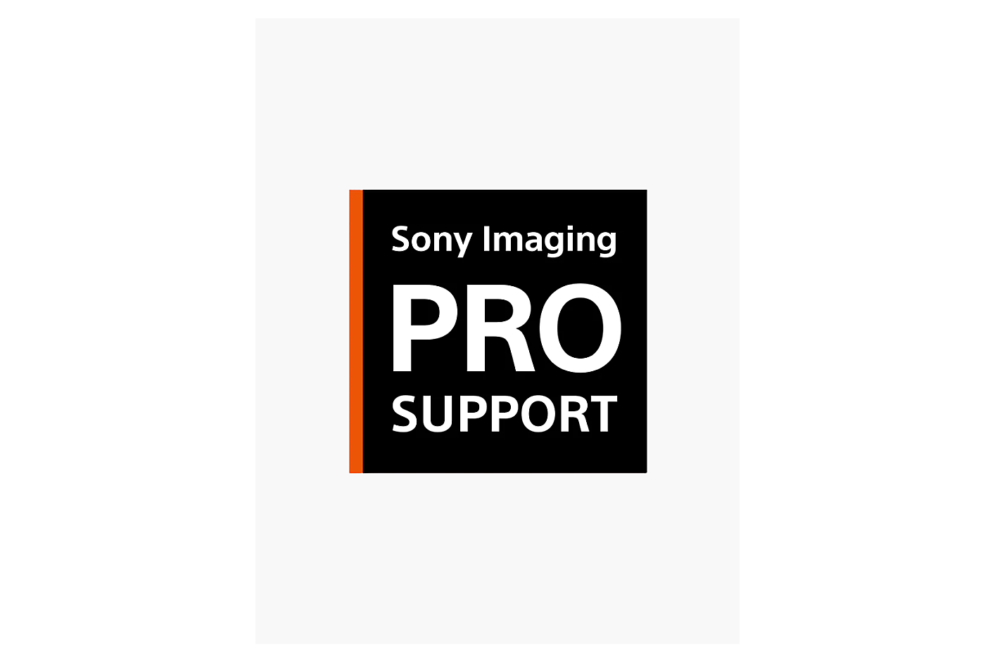 โลโก้ของ Sony Imaging Pro Support