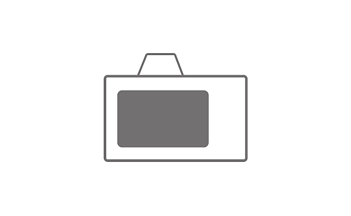 Siva ikona fotoaparata sa zaštitom za zaslon
