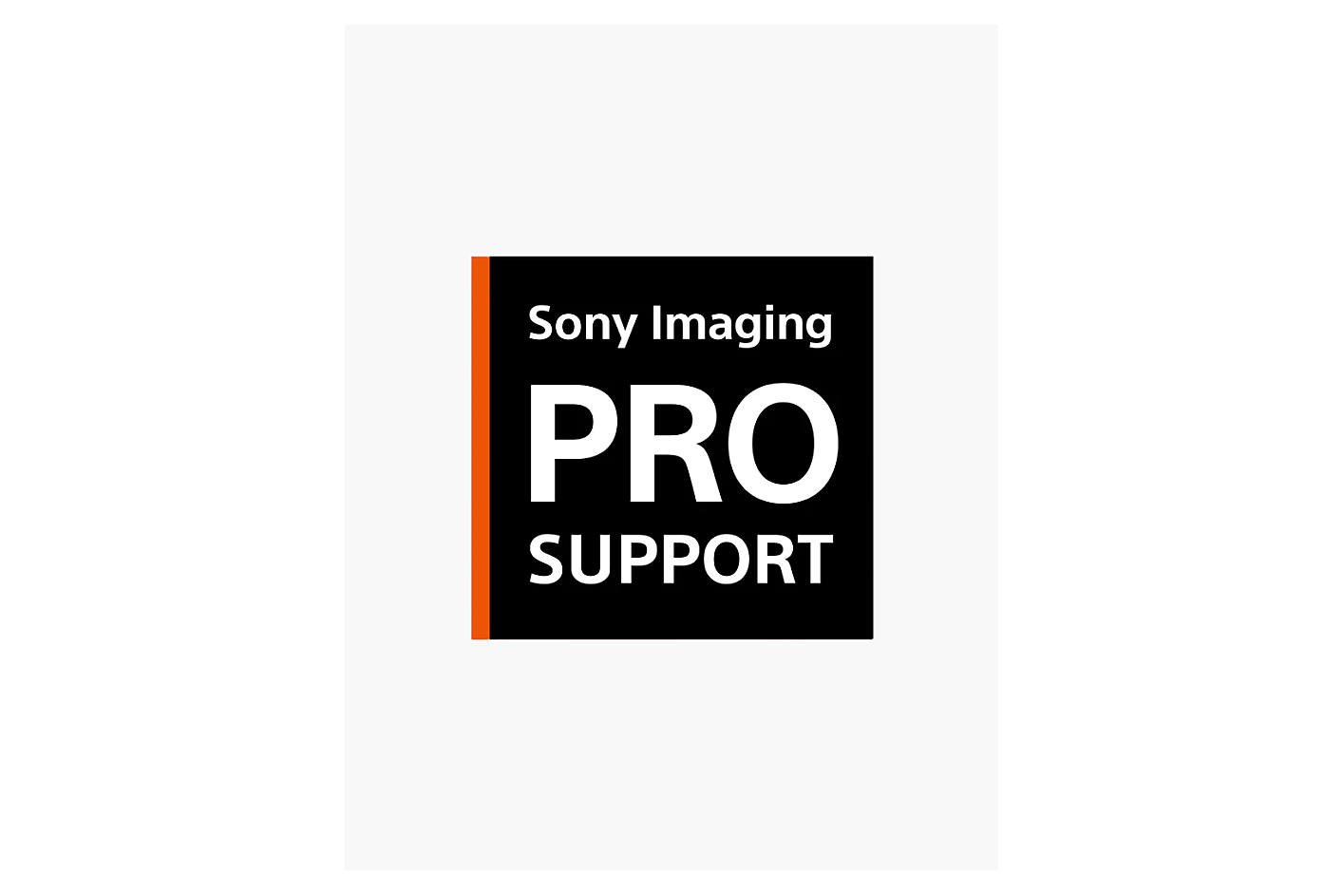Logo del supporto Pro di Sony Imaging