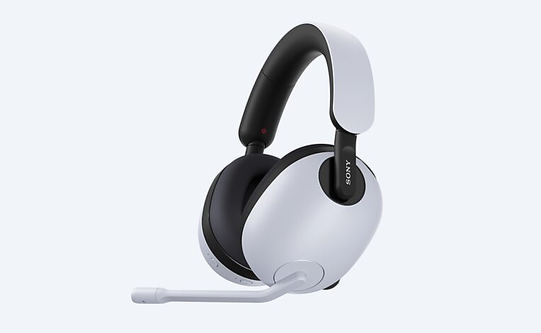 ชุดหูฟังของ Sony สีดำและขาว
