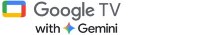 Logo of Google TV with Gemini