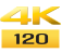 Logo of 4K 120