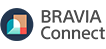 לוגו של BRAVIA Connect
