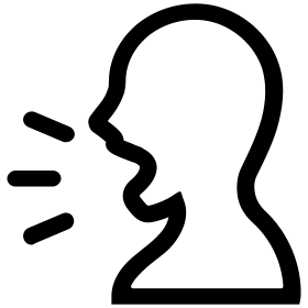 Icon for clear dialogue