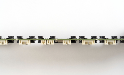 Close-up papan amplifier