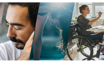 Collage of diverse people symbolising BRAVIA's focus on environmental sustainability and accessibility for all