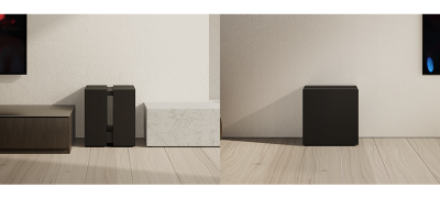 Deep bass, even in limited space