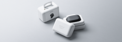 Image of packaging WF-1000XM4 headphones on white background