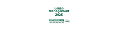 Image of text which read Green Management 2025