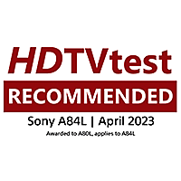 The image of HDTV Test Recommended logo.