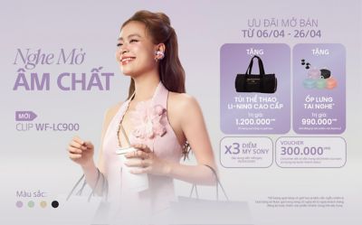 Tai nghe Sony Clip Mới