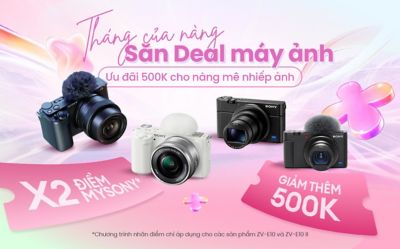 Đặc quyền tháng 3 dành cho nàng