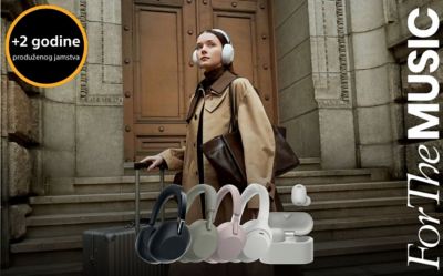 Produženo jamstvo na 2 godine za odabrane Sony slušalice
