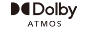 Logo Dolby Atmos<sup>MD</sup>