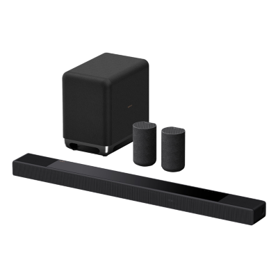 2.1ch Dolby Atmos®/DTS:X® Single Soundbar with built-in subwoofer