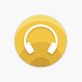 Logotipo de aplicación de conexión de auriculares