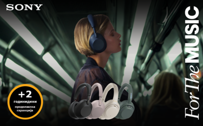 2 години продолжена гаранција за избрани Sony слушалки