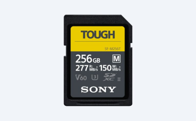 Карта памяти SD Tough с желто-серой наклейкой