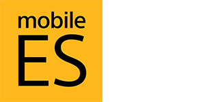 Image of a mobile ES logo.