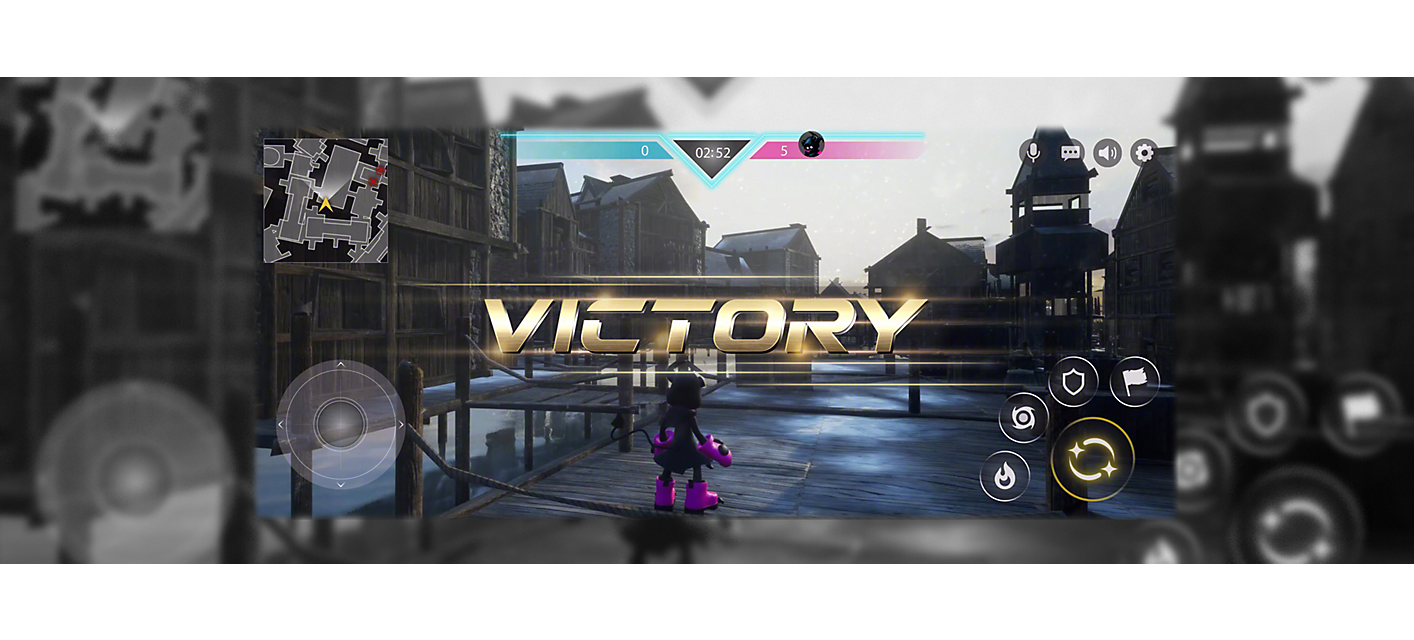 遊戲截圖，螢幕上有 VICTORY 字樣