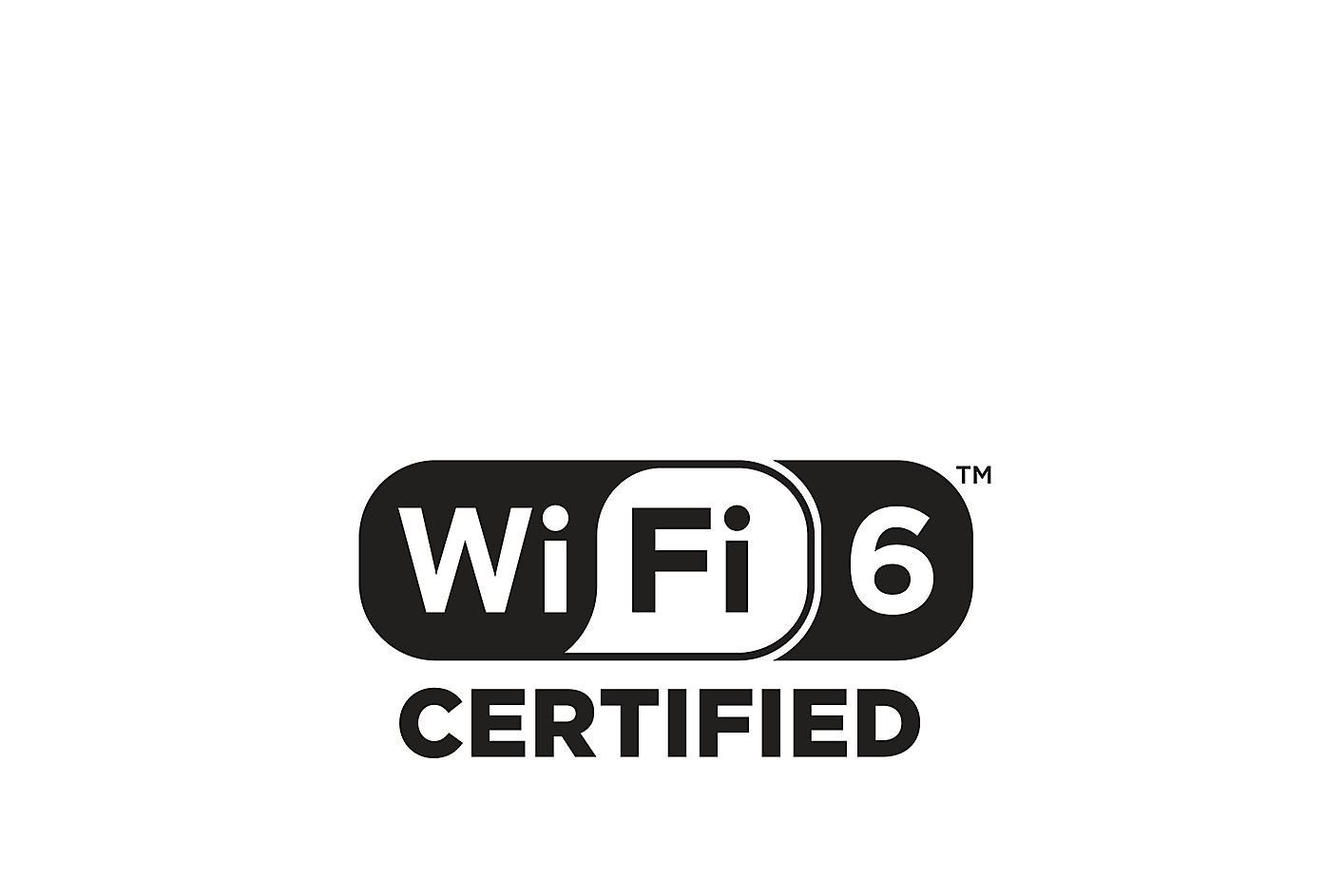 Logo for Wi-Fi 6 certified