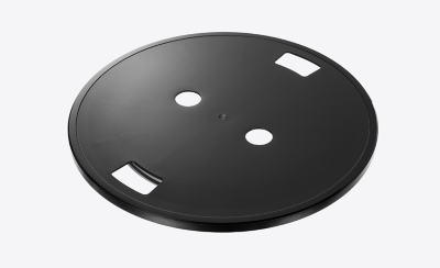 Plato de aluminio negro moldeado a presión para el PS-LX5BT