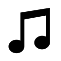 Symbol einer Musiknote