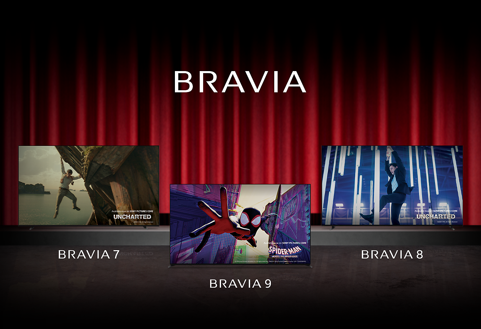 Ankündigung der neuen BRAVIA Fernseher für 2024.