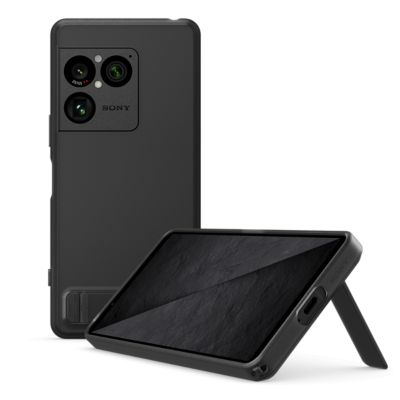 Skyddsfodral till Xperia 1 VIII | Stativ i liggande eller stående läge | Säkerhetsrem