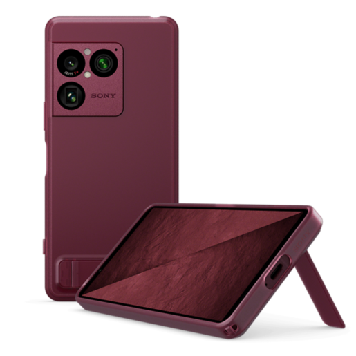Skyddsfodral till Xperia 1 VIII | Stativ i liggande eller stående läge | Säkerhetsrem