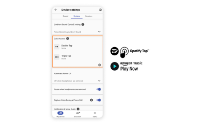 Accedi rapidamente alla tua musica preferita