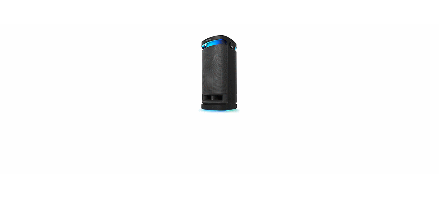 صورة لمكبر الصوت اللاسلكي SRS-XE300 من سوني باللون الأسود