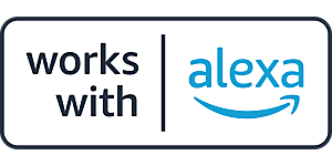 Logotip za Works with Alexa