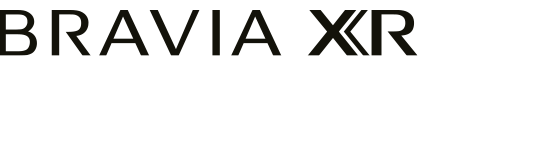 Лого на BRAVIA XR