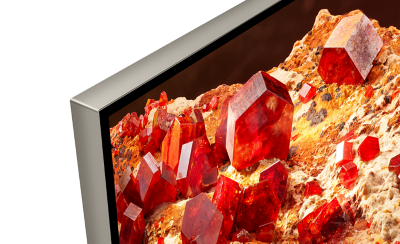 Coin du téléviseur BRAVIA montrant le design sans bords