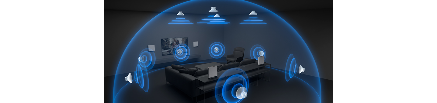Âm thanh vòm đỉnh cao với 360 Spatial Sound Mapping