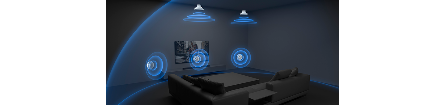 Âm thanh vòm đỉnh cao với 360 Spatial Sound Mapping