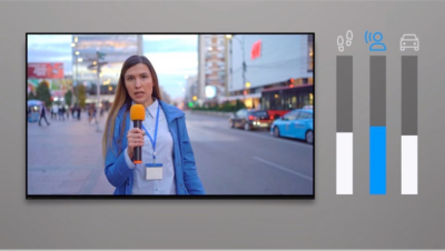 Інтелектуальна обробка перетворює звичайний стереозвук на неймовірний об’ємний 3D-звук.