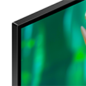 Gambar close-up desain bezel BRAVIA 2 II.
