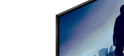 Seamless Edge. Almost no bezel.