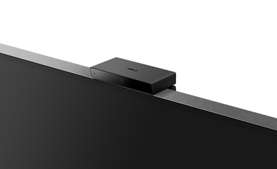 La BRAVIA Cam est dotée d'un interrupteur pour fermer facilement le cache de la caméra.
