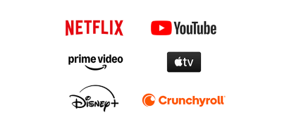 Over 10,000 apps and games, straight to your TV