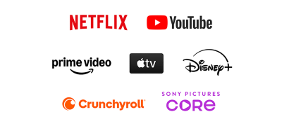 Over 10,000 apps and games, straight to your TV