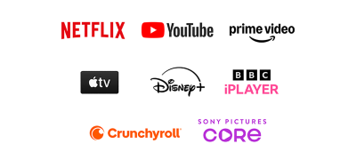 Over 10,000 apps and games, straight to your TV