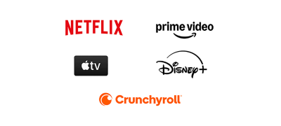 Over 10,000 apps and games, straight to your TV